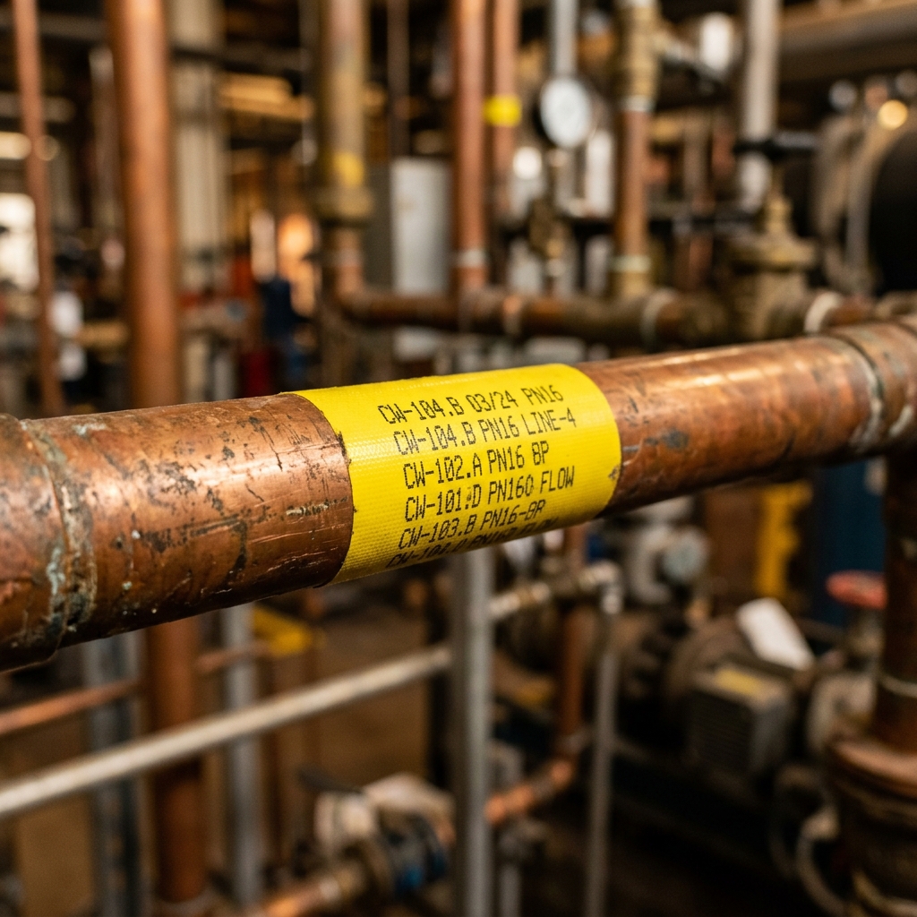 Pipe Identification Tape